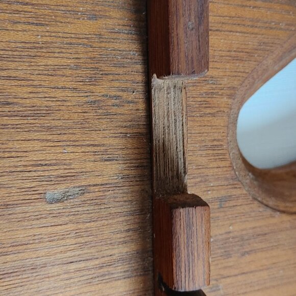 COLLECTIBLE WALL SPOON HOLDER Maple Leaf WOOD - Picture 2 of 3